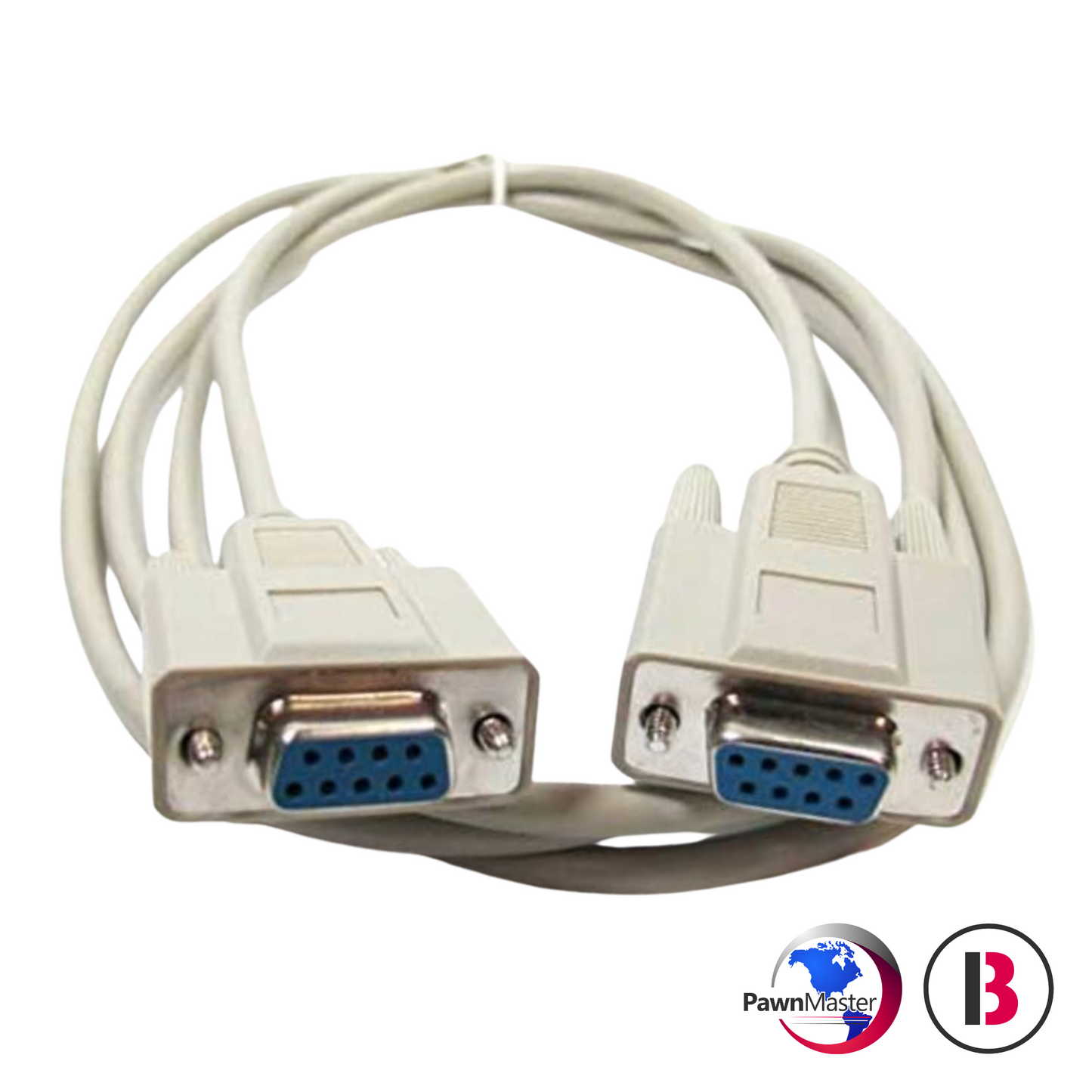 10" F/F Serial Straight Thru Cable