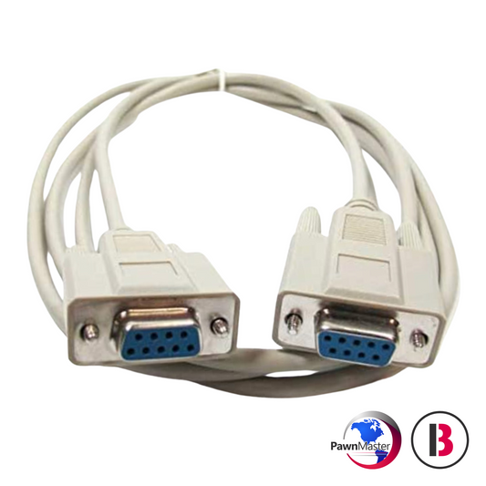 10" F/F Serial Straight Thru Cable