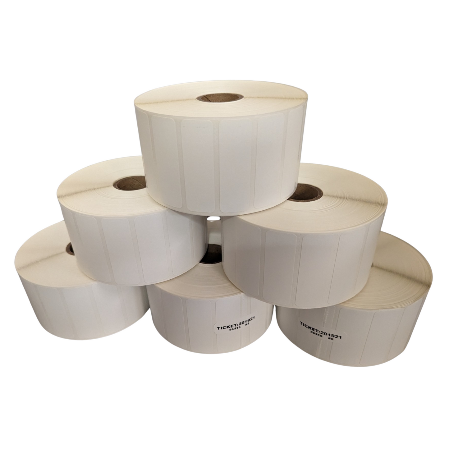 2.25 x .75” Direct Thermal Inventory Permanent Labels – Compatible with Zebra Printers (6 Rolls/Box)