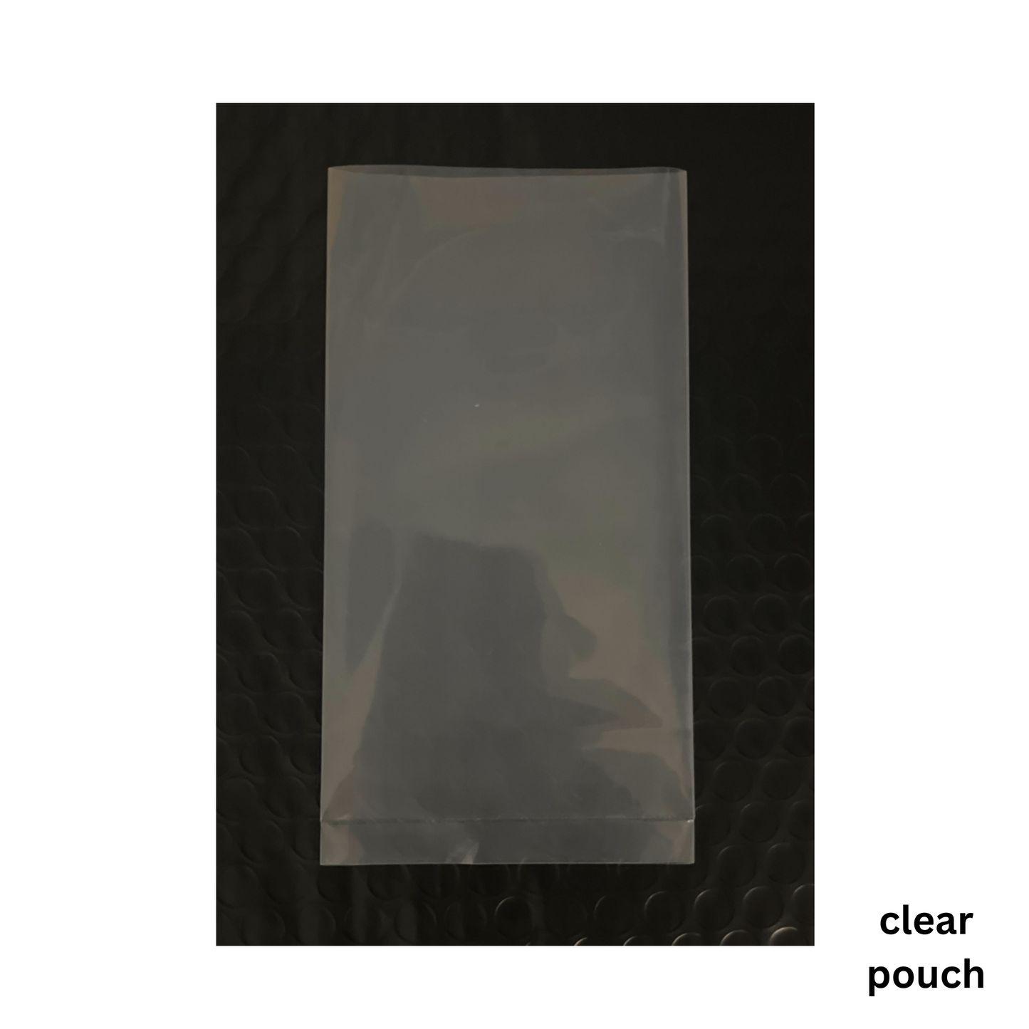 3 1/8″ x 5 1/2″ Clear Plastic Jewelry Pouches (1000 pack)