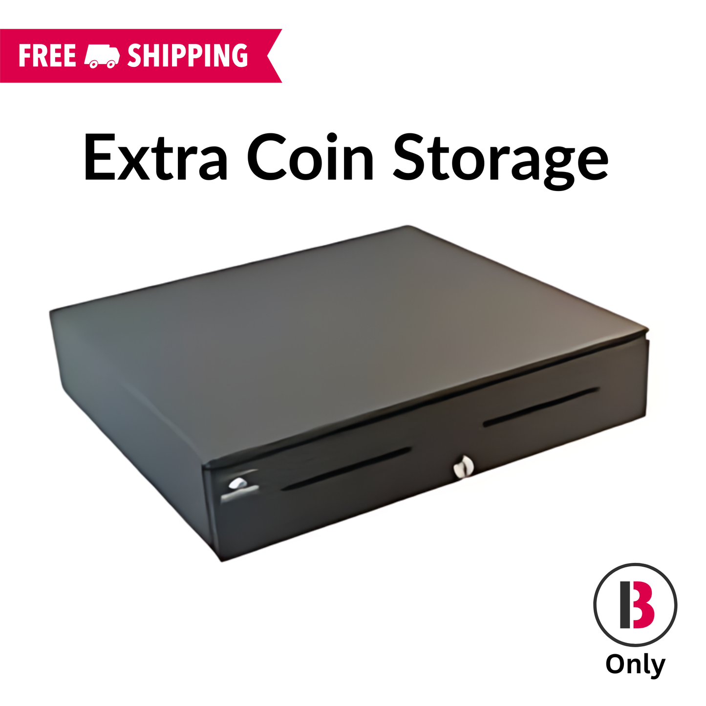 APG JD554B-BL1816-C Electronic Cash Drawer – HID USB Interface with Extra Coin Storage