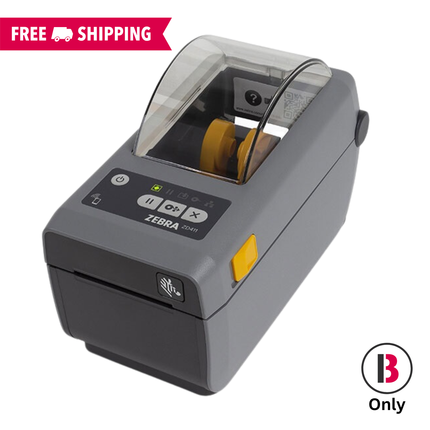 Zebra ZD411 Direct Thermal Label Printer – 2.25" Label Width