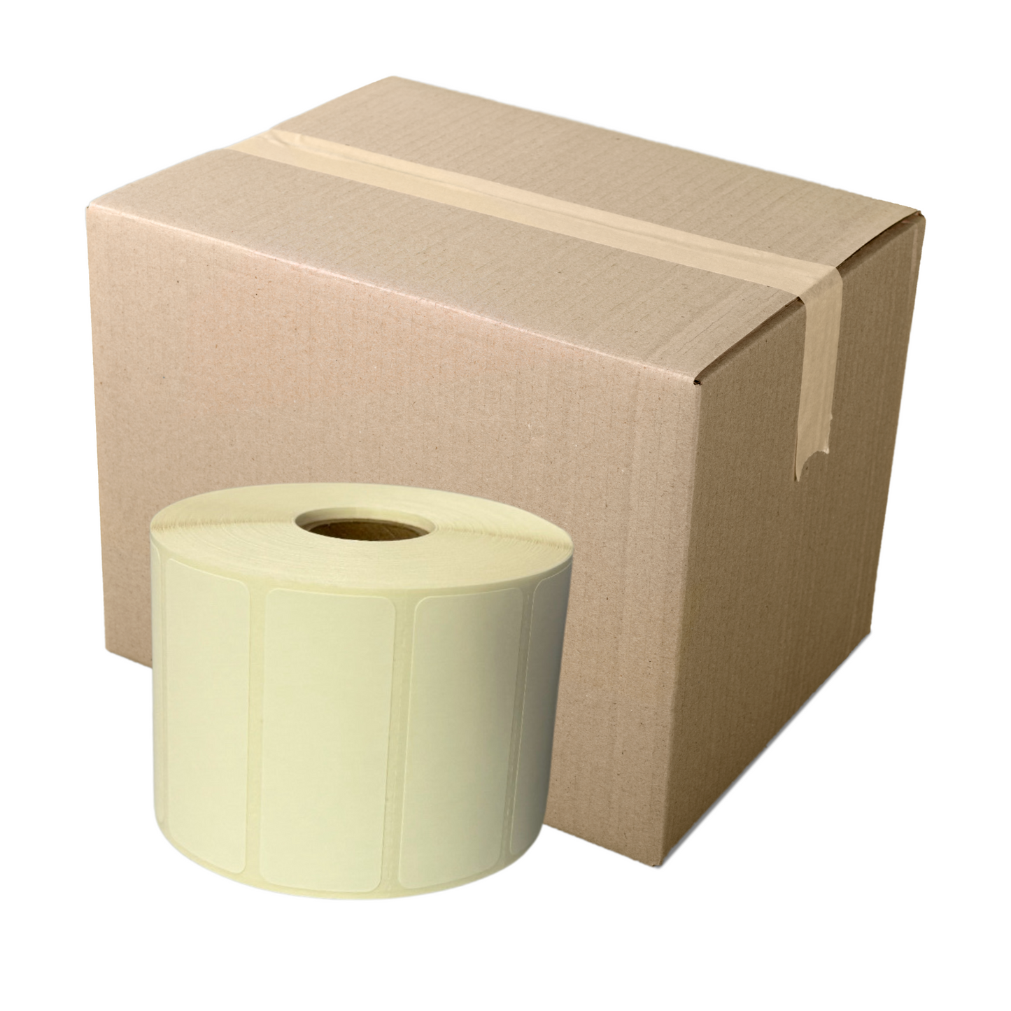2.5" x 1" Thermal Transfer Paper Inventory Labels - Single Roll