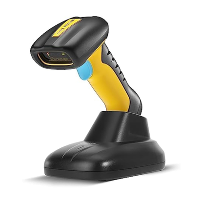 NETUM NT-1200 Industrial Bluetooth Barcode Scanner with Charging Dock – Wireless 2D/1D QR Reader