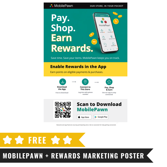 Free MobilePawn + Rewards Poster