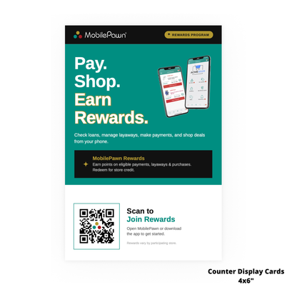 MobilePawn+ Rewards Marketing Kit