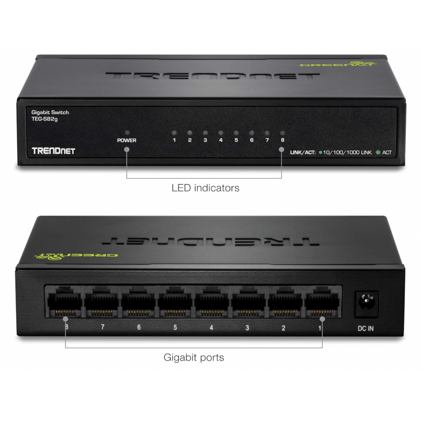 8 Port Gigabit Switch