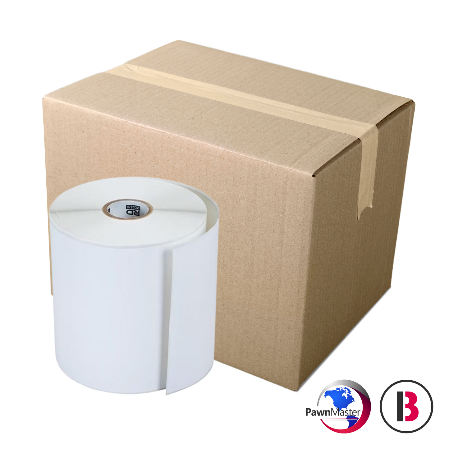 3.125" Thermal Receipt Paper (50 Rolls/Box)