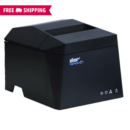 Star TSP143IV (LAN) Direct Thermal Receipt Printer B/W
