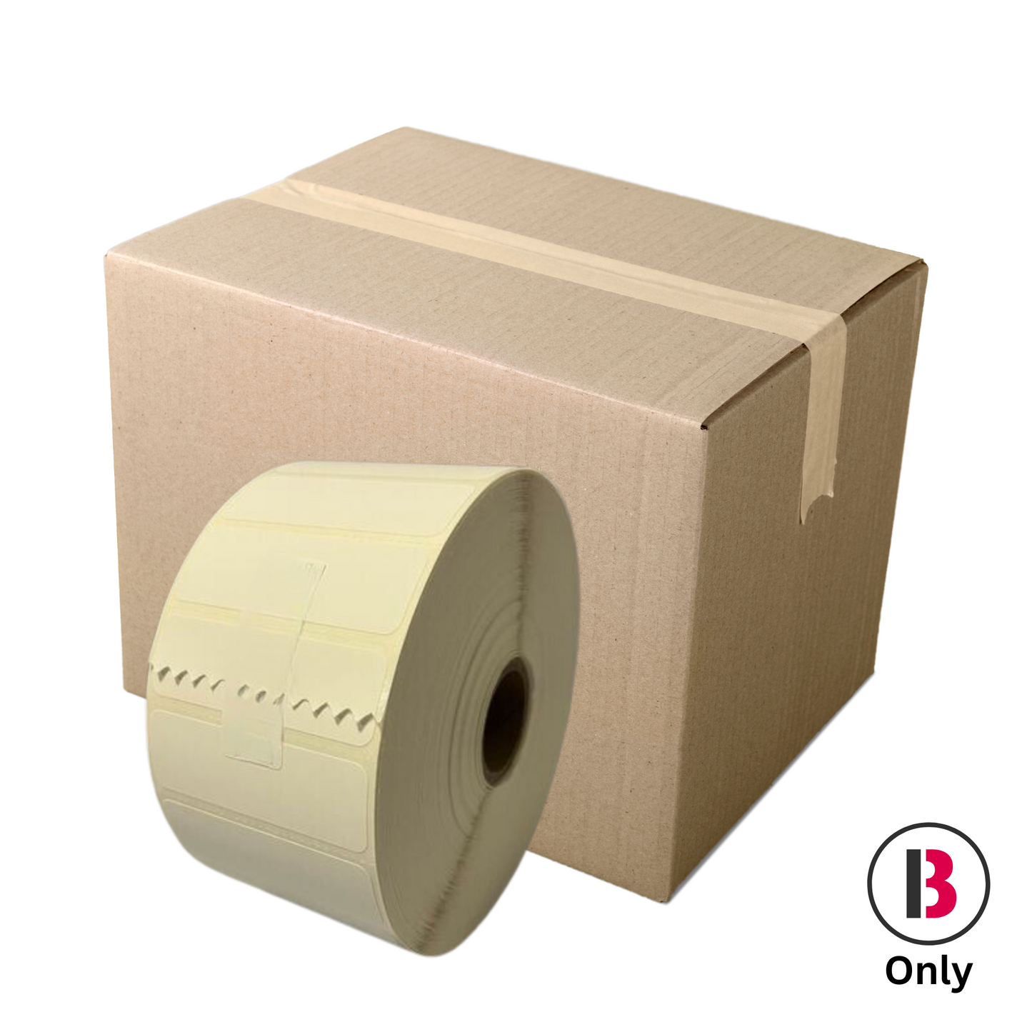 2.25 x .75" Thermal Transfer Inventory Labels - Compatible with ZD621 Label Printer (6 Rolls/Box)