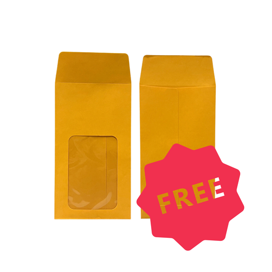 FREE Windowed Jewelry Envelopes – 5000 Pack  *Final Sale*