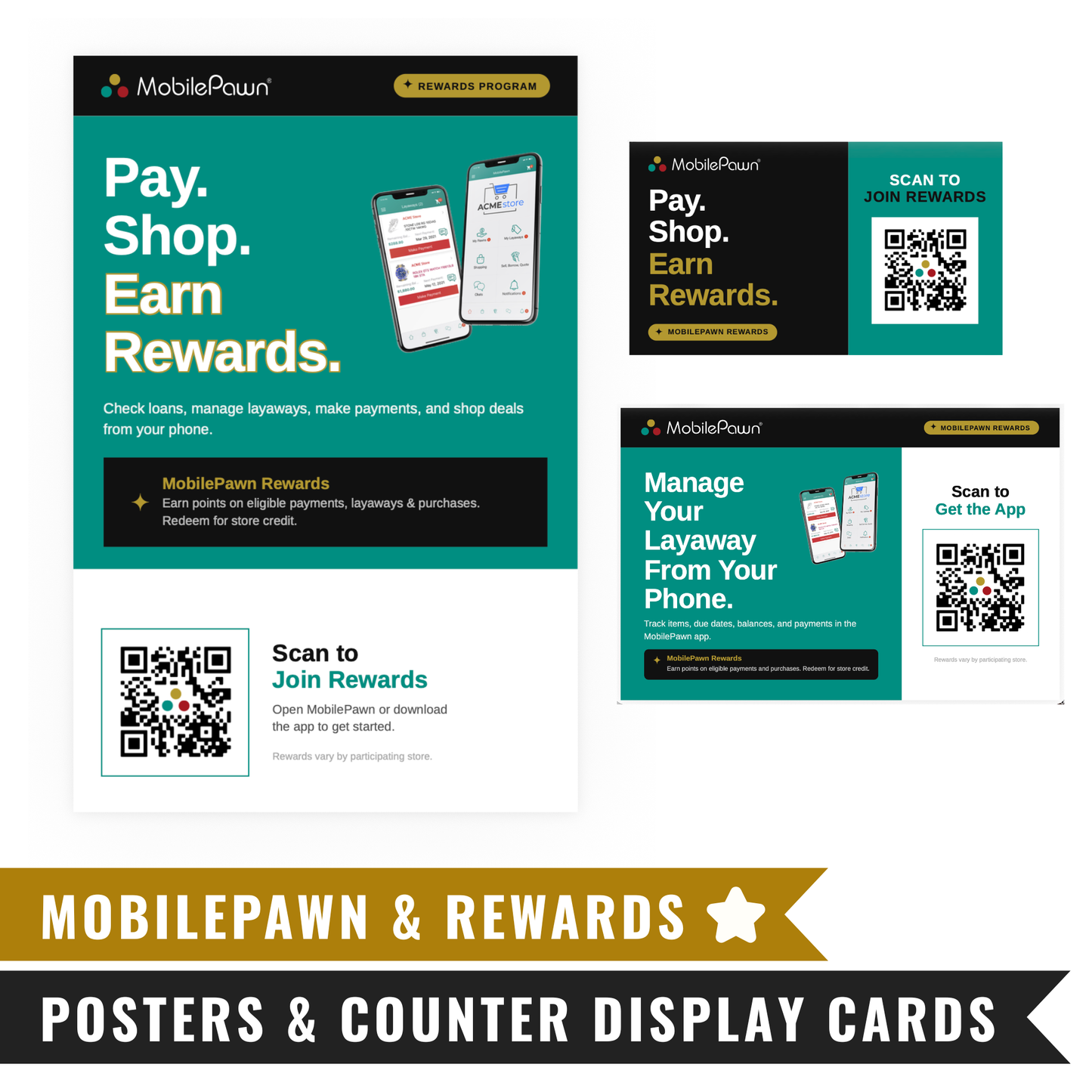 MobilePawn+ Rewards Marketing Kit