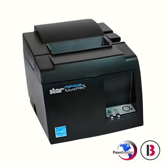 Impresora térmica directa de recibos en blanco y negro Star TSP 143IIILAN 