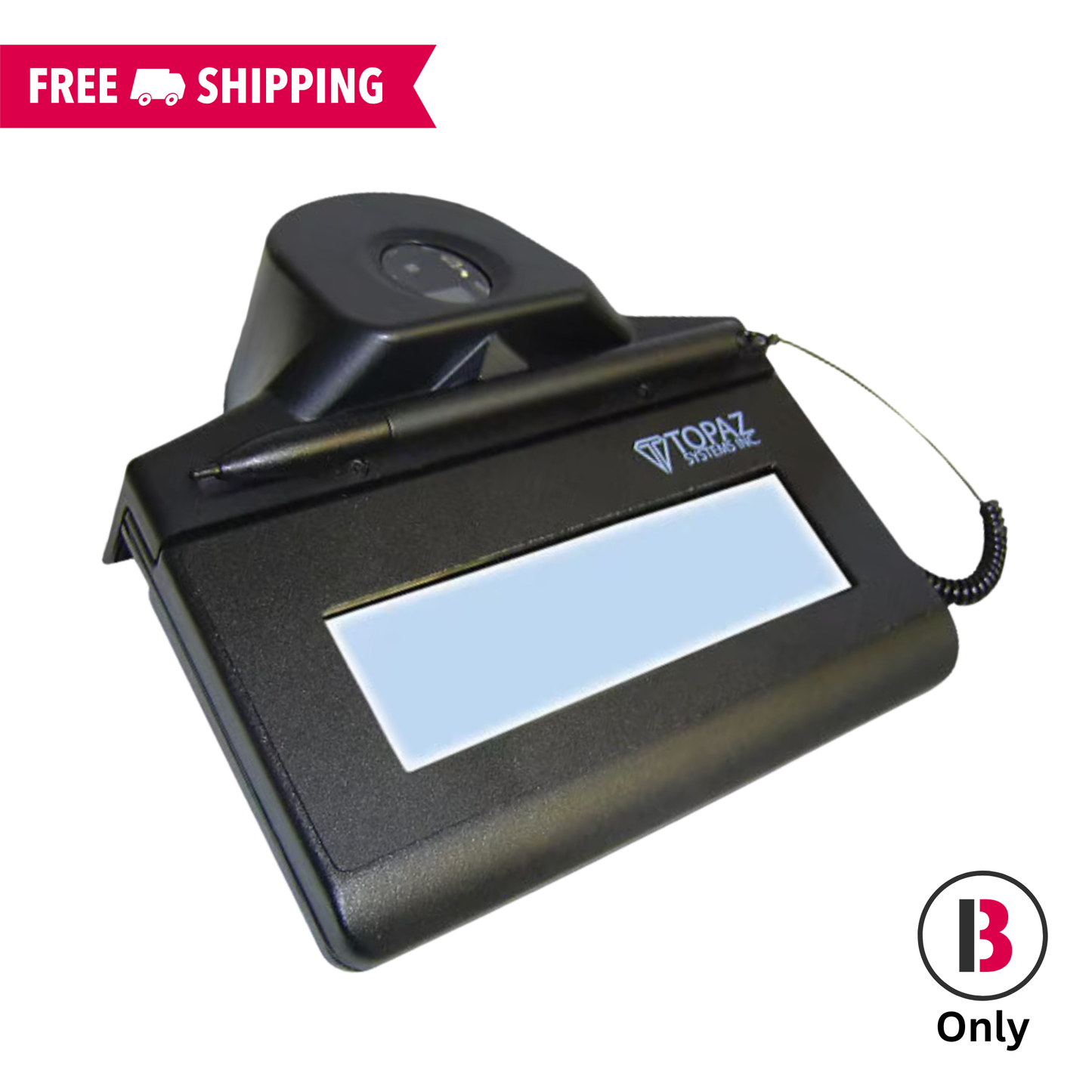 Topaz IDGem LCD 1x5 Signature Pad & Fingerprint Reader