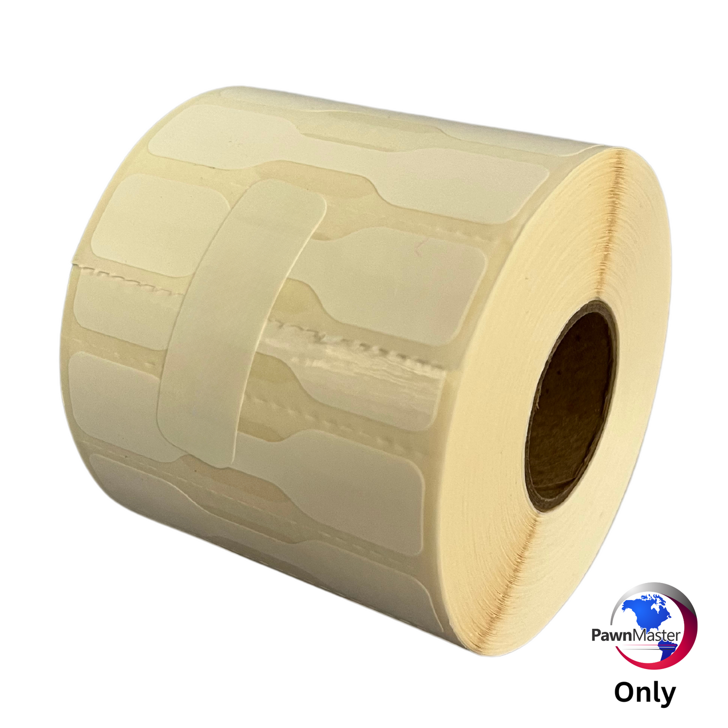 2.3 x .5" Thermal Transfer Barbell Labels - Compatible with Godex Printer (Single Roll)